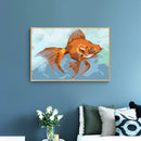 Oil Paint Fish By Numbers Coloring Picture Digital Drawing L378