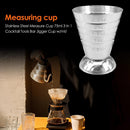 ml/oz/Tbsp 75ml Stainless Steel Measure Cup Cocktail Tool Bar Mixed Drink J