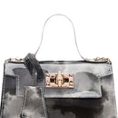 Fashion Women Tie Dye Print Shoulder Crossbody Bag Casual Chain Mini Flap Purse