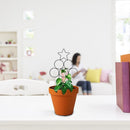 Metal Flower Vegetables Climbing Frame Fixing Rod Plant Support Climbing Holder