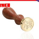 Gasket Wax Classic Initial Wax Seal Stamp Alphabet Letters R