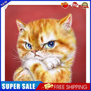 Full Round Drill Rhinestone Art DIY 5D Cat Diamond Painting Kit(A2420)