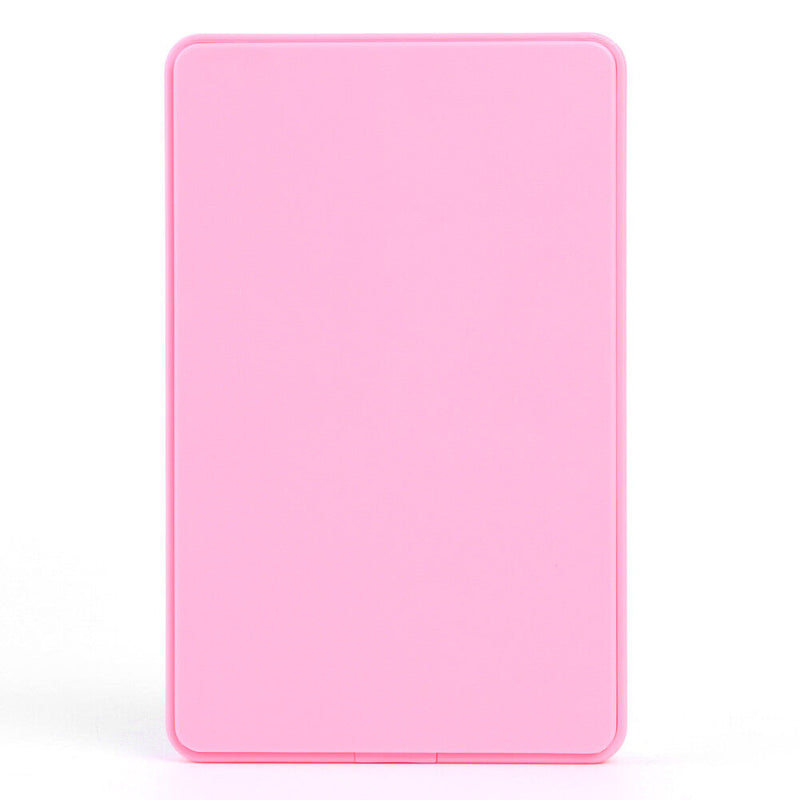 2.5 inch USB 3.0 Hard Disk Enclosure 6Gbps HDD SSD External Case (Pink)