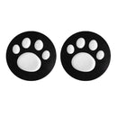 4pcs Cat Paw Silicone Thumb Grips for Nintendo Switch Controller (White) Newly