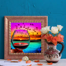 #A 5D Diamond Painting Cup View Full Round Drill Rhinestone DIY Home Decoratio