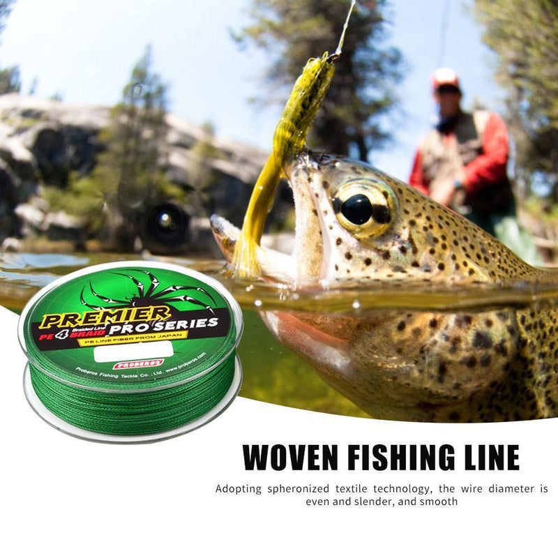 4 Strands 100m Super Strong Braided Fishing Line PE Fish Cord Fishing Tackle