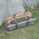 2x Nylon Fixing Strap Quick Release Outdoor Tent Cargo Luggage Belt (Green)
