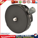 Rotating Ballhead Panoramic Tripod Head Camera Stabilizer Leveling Adapter Newly