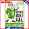 Beer Letter Colouring Oil Canvas Pictures DIY Hand Painted Paint By Numbers Kit