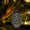 Solar Projection Lamp Outdoor LED Portable Wall Hanging Lantern for Garden Decor
