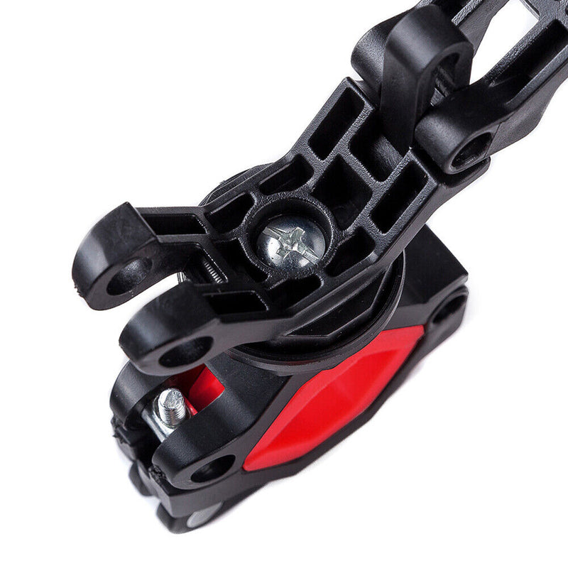 360 Degree Rotation Bike Flashlight Holder Bicycle Front Tail Light Clamp Cli