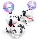Electronic Walking Dancing Robot Dog Smart Musical Toys ith Light Sound Kid gift
