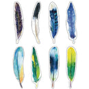 30pcs Cute Creative Colorful Feather Paper Bookmark School K7E1 L6C0 Cli V2Y5