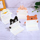 Card Birthday Gift Invitation Thanks Message Greeting Card Cartoon Animal DIY