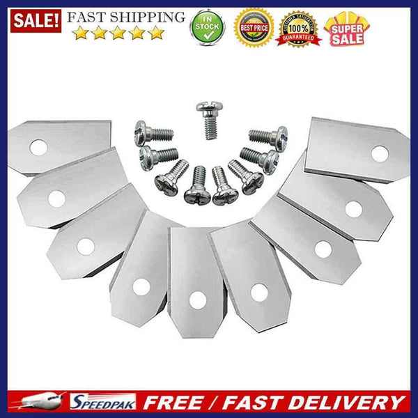 45pcs/set Garden Grass Trimmer Head Lawn Mower Blade Outdoor Weeding Access