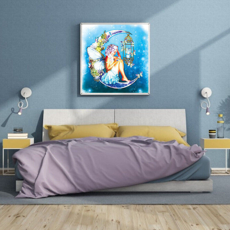 Diamond Painting Partial Special butterfly fairy Picture of Rhinestone