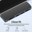 For Surface Pro 6 Pro 5 Pro 4 Hub Dock with 4K HDMI Compatible USB 3.0 TF Slot