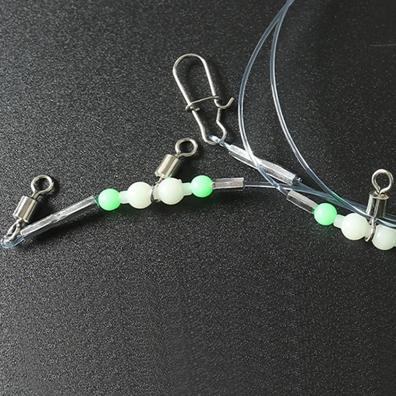 360 Degree Luminous Fishing Swivels Line Fishing Rolling Connector (40cm)