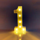 Digital Number LED Symbol Sign Night Light for Wedding Party Birthday (1) Newly