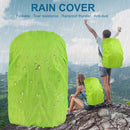 Waterproof Backpack Rain Cover Antislip Rainproof Coating (Shiny Green) Newly