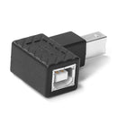 USB 2.0 Type B Male to Female Adapter Right Angled for Printer (Right)