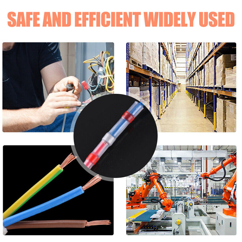 Thermal Shrinkage Electrical Car Wires Connector Solder Extrusion Terminals Kits