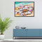 Sea Shells Oil Paint By Numbers Kits DIY Handpainted on Canvas Wall Art