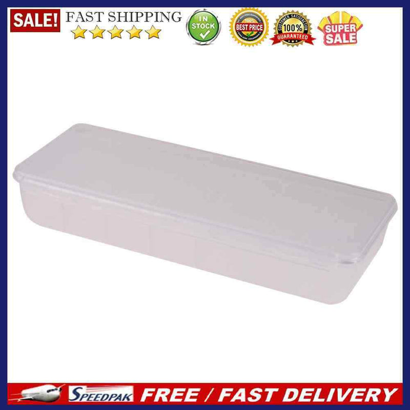 5pcs Large Travel Portable 7-Day Medicine Box Tablet Container(Clear)