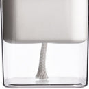 Lazy Flowerpot Transparent Hydroponic Flower Pot Soilless Home Vase (White)