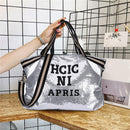 Sequin Crossbody Handbag Women Girls Letters Large Travel Shoulder Messenger Bag