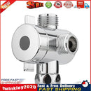 3 Way Shower Head Diverter G1/2 Three Function Switch T-Adapter Connector Newly