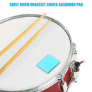 4pcs/bag Silicone Drum Muffler Mute Transparent Percussion Instrument Equipme