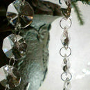 Crystal Acrylic Clear Bead Chandelier Garland Hanging Decor Wedding FT N0P3 G1I6
