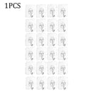 1PC Strong Transparent Suction Cup Sucker Wall Hooks N2W9 M3J9 Kitchen X8A9 R4T1