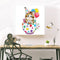 DIY Mosaic Cat Animal Part Drill Special Shape Diamond Painting Kit (YX038)