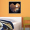Frameless Painting By Numbers DIY Heart Mountain Drawing On Canvas Art Craft Kit