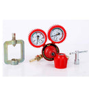 Table Acetylene Pressure Reducer Acetylene Regulator Reducer Dual Gauge