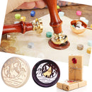 Animal Retro Wax Seal Stamp Head Fire Paint for Wedding Invitations (DW17)