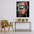Painting By Numbers Kit DIY Buddha Hand Painted Canvas Oil Art Picture Gift