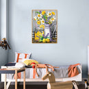 5D Diamond Painting Kit DIY Flower Full Round Drill Mosaic Picture Wall Decor