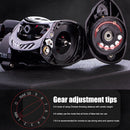Baitcasting Fishing Reel 8kg Max Drag 7.0/1 Gear Ratio Cast Magnetic Brake
