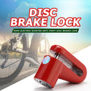Anti-Theft Disc Brakes Lock w/ Steel Wire for M365 Scooter (Black+Red) Newly