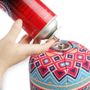 2pcs Gas Canister Cover Protector Outdoor Camping Fuel Cylinder Storage Bag