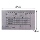 Musical Instruments Ruler Gauge Acoustic String Action Guitar Pitch Luthier