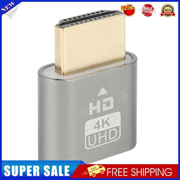HDMI-compatible 4K DDC EDID Dummy Emulator Virtual Display for BTC Mining