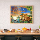 Full Round Drill Mosaic Art Picture of Rhinestone Kit Handmade Gift Home Deco