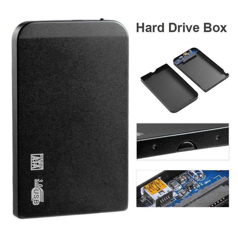 Ultra Thin 2.5in USB3. 0 SATA SSD HDD Hard Drive Enclosure Aluminum Enclosure Box