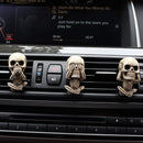 Ghost Head Smell Diffuser Car Indoor Air Outlet Aromatherapy Freshener Clip