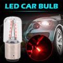 LED Car Bulb 1157 BAY15D 3030 Turn Signal Brake Reverse Light Bulb (Red)
