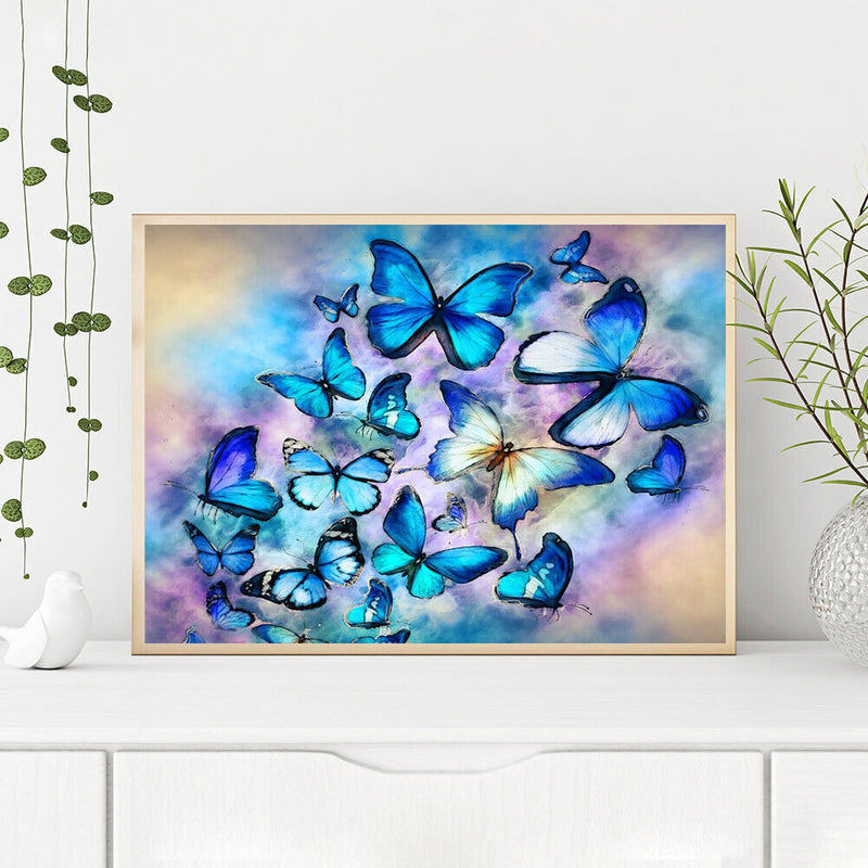 DIY Paint by Number Kits Butterfly Pattern Artcraft Zero Basis On Canvas